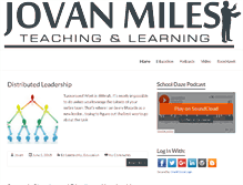 Tablet Screenshot of jovanmiles.com